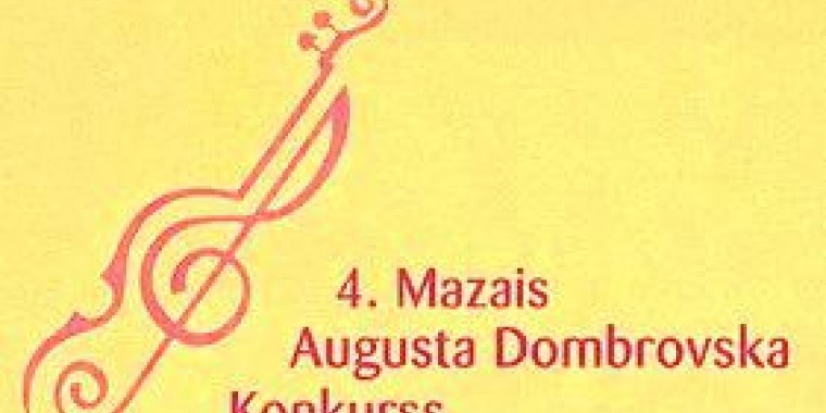 Sveicam un lepojamies ar mūsu skolas vijolnieču panākumiem IV mazajā Augusta Dombrovska vijolnieku konkursā Rīgā
