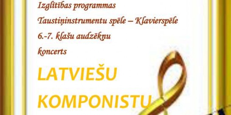 Klavierspēles klases audzēkņi muzicē Daugavpilī