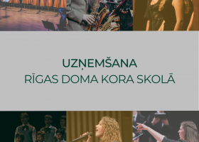 Uzņemšana Rīgas Doma kora skolā