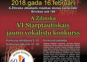 Arvīda Žilinska VI Starptautiskais jauno vokālistu konkurss