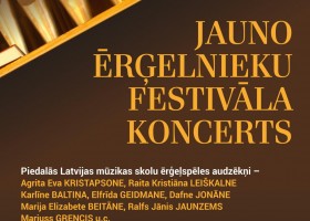 Jauno Ērģelnieku festivāla koncerts